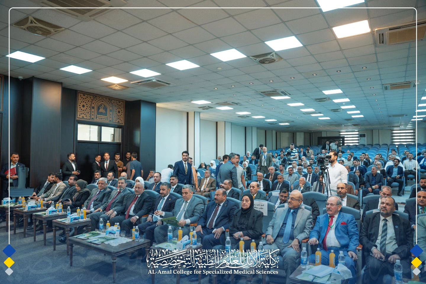 Al-Amal College participates in the democratic celebration of the elections of the Academic Syndicate in Karbala.